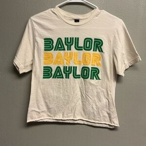 Vintage Women’s Baylor Crop Top Size Small White 0041